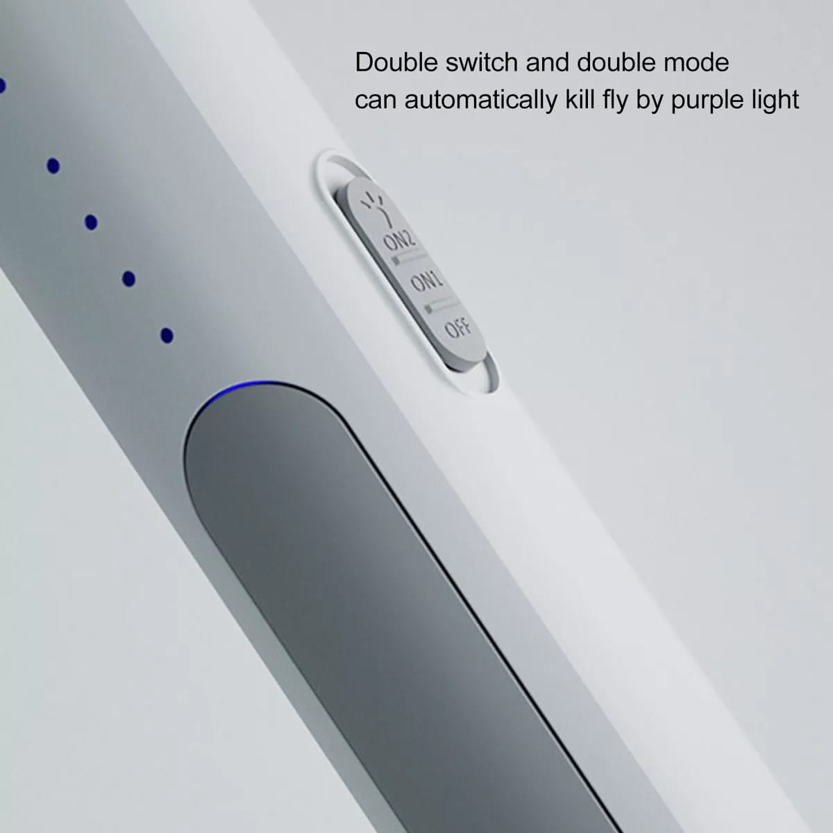 Rechargeable Electric Mosquito Killer Racket 2 In 1 LED Flash Light  (Random Color)