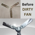 Ceiling Fan Cover Dust Proof Lightweight Durable Washable Easy To Install Protects Against Dust Dirt Stains