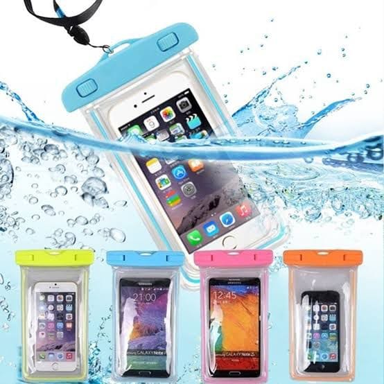 Universal Waterproof Mobile Pouch | Underwater Touch Sensitive Phone Case | Dry Bag for Rain, Swimming & Travel | Premium Protection Cover (Random Color)