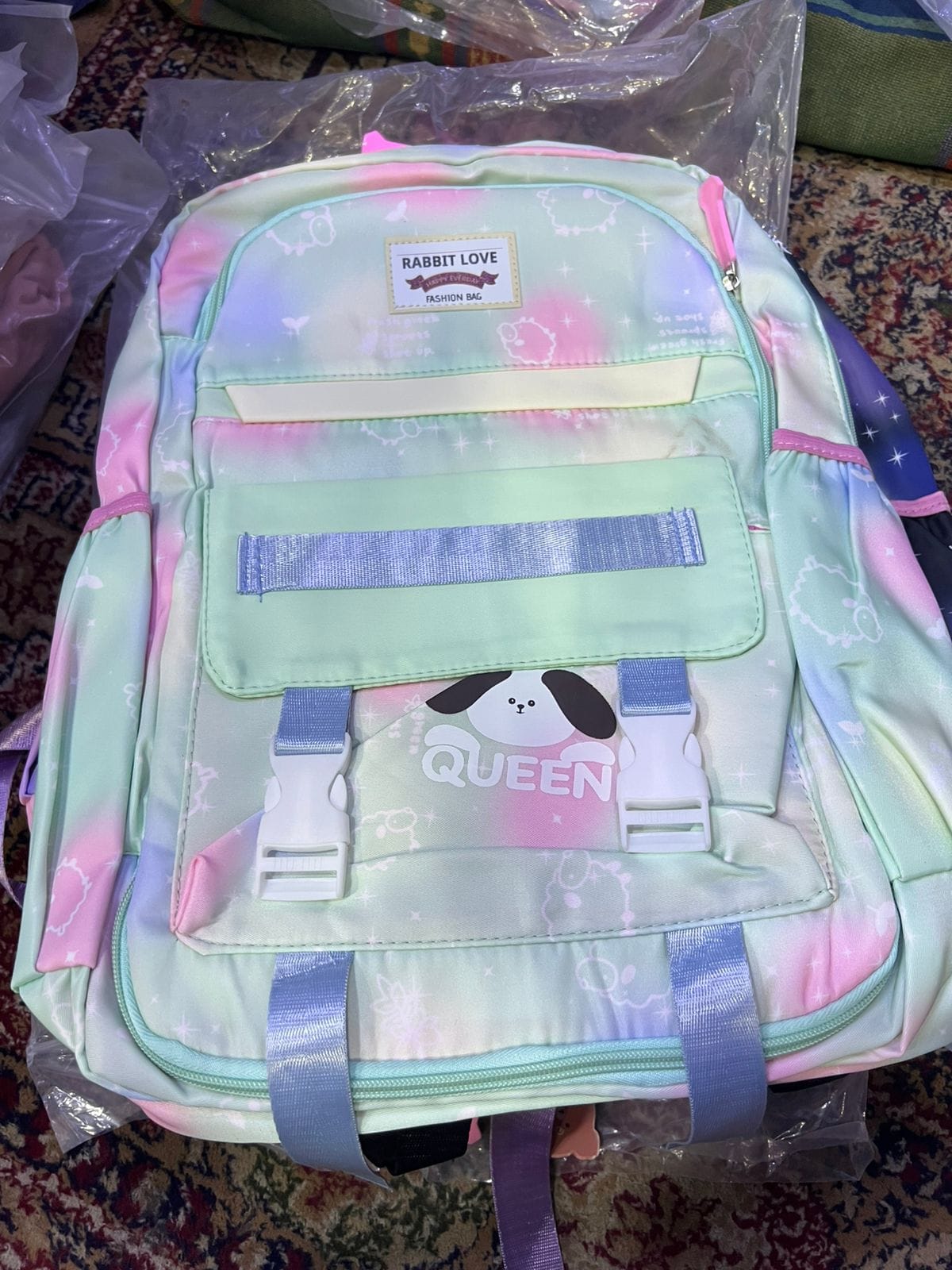 Unicorn Backpack Cute Durable Lightweight School Bag Casual Student Bag For Kids